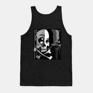 Skullandbones shadows Tank Top